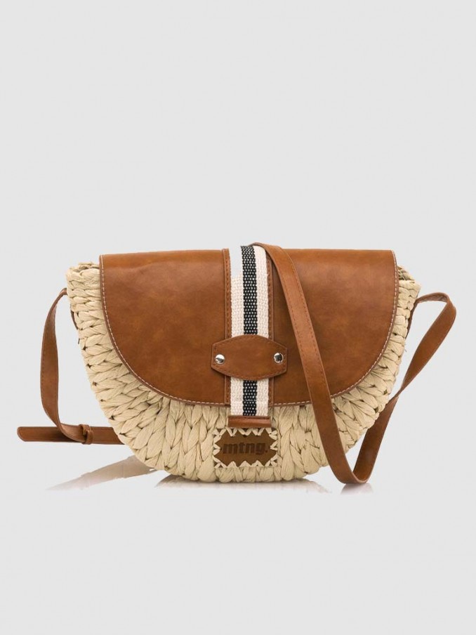 Bolso Mujer Beige Mtng