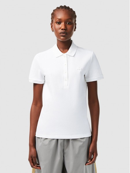 Polo Mulher Slim Fit Lacoste