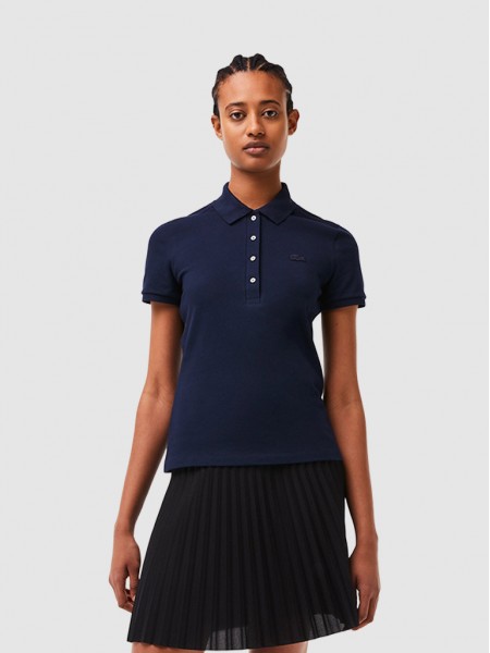 Polo Mulher Slim Fit Lacoste