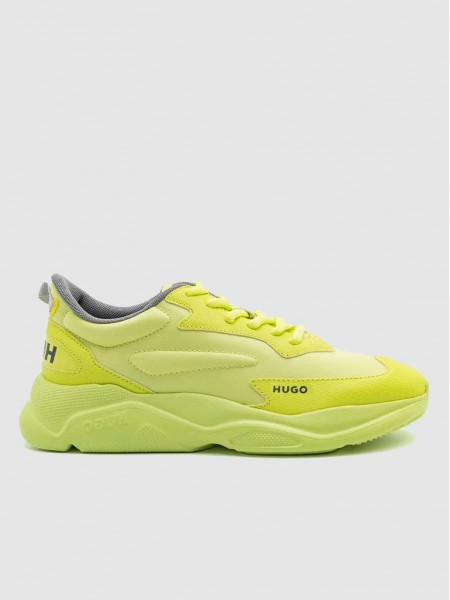 Sneakers Woman Green Hugo Boss