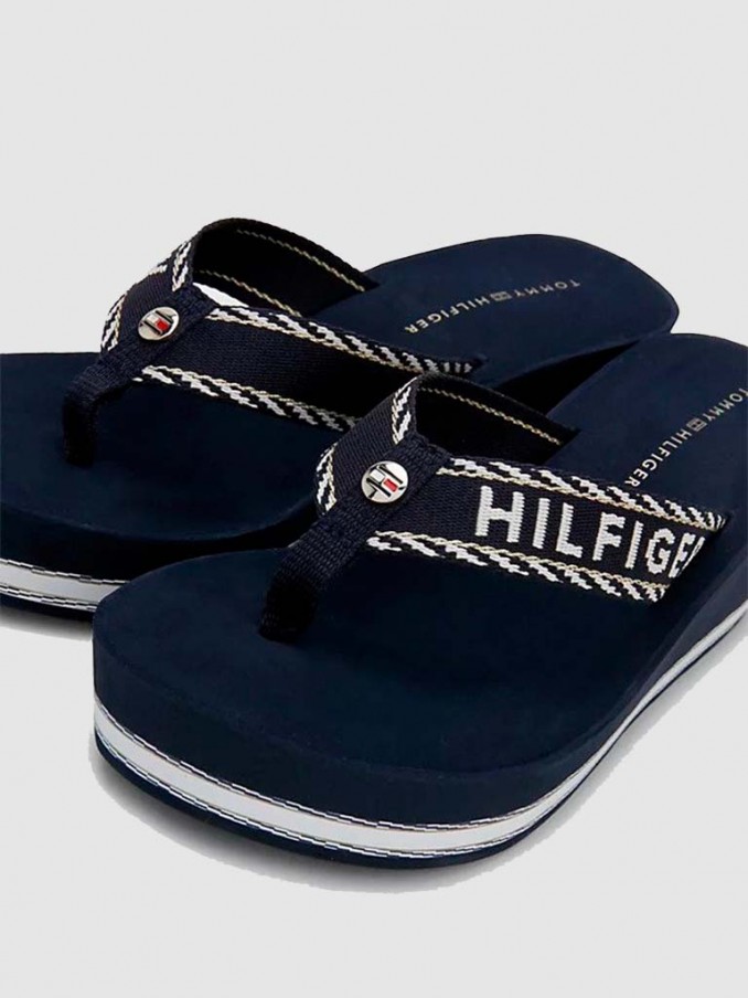 Chinelo Mulher Webbing Tommy Jeans