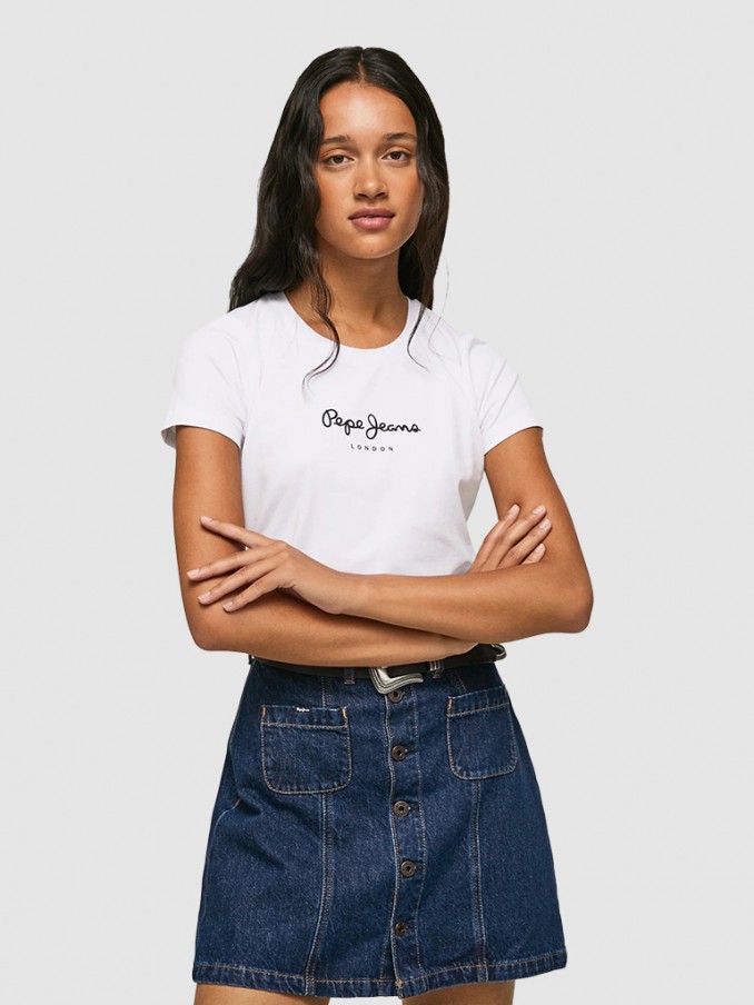 T-Shirt Mulher New Virginia Pepe Jeans