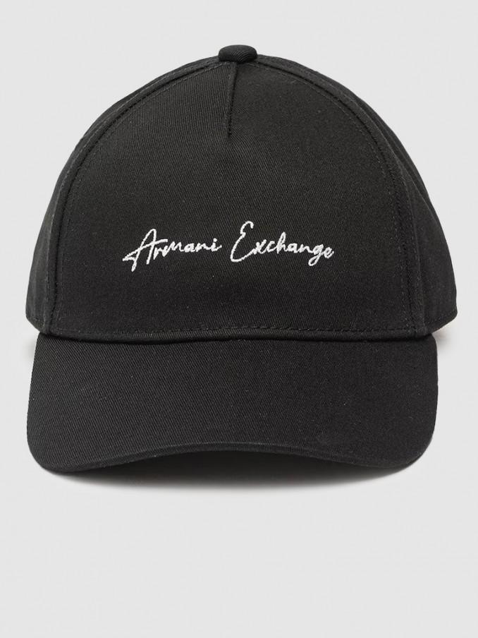 Hat Woman Black Armani Exchange