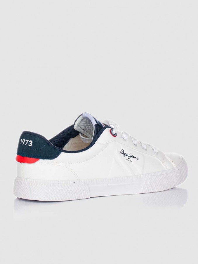 Sneakers Boy White Pepe Jeans London