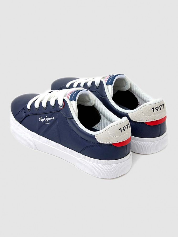 Sneakers Boy Navy Blue Pepe Jeans London