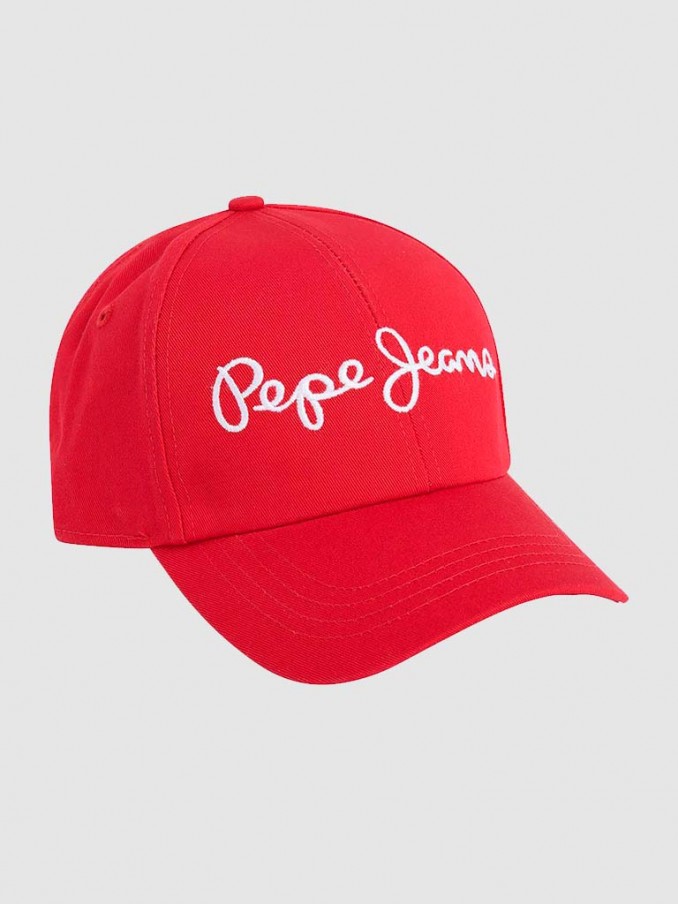 Hat Man Red Pepe Jeans London