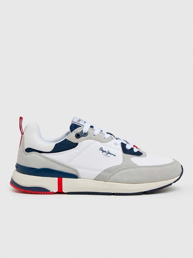 Sneakers Man White Pepe Jeans London