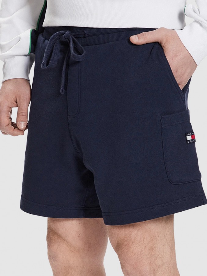 Shorts Man Navy Blue Tommy Jeans