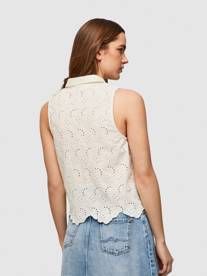 Camisa Mujer Blanco Pepe Jeans London