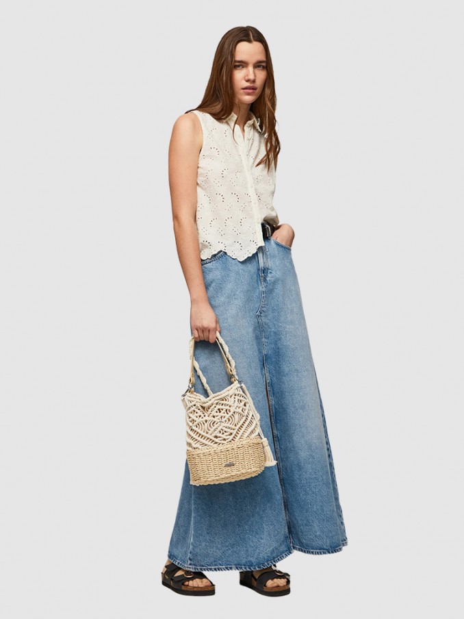 Camisa Mujer Blanco Pepe Jeans London