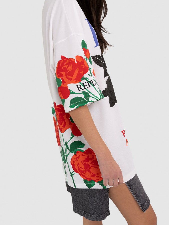 Camiseta Mujer Replay