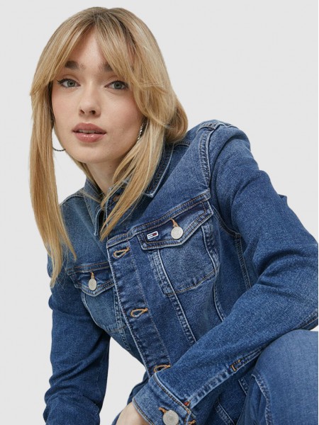 Chaqueta Mujer Jeans Ligeros Tommy Jeans