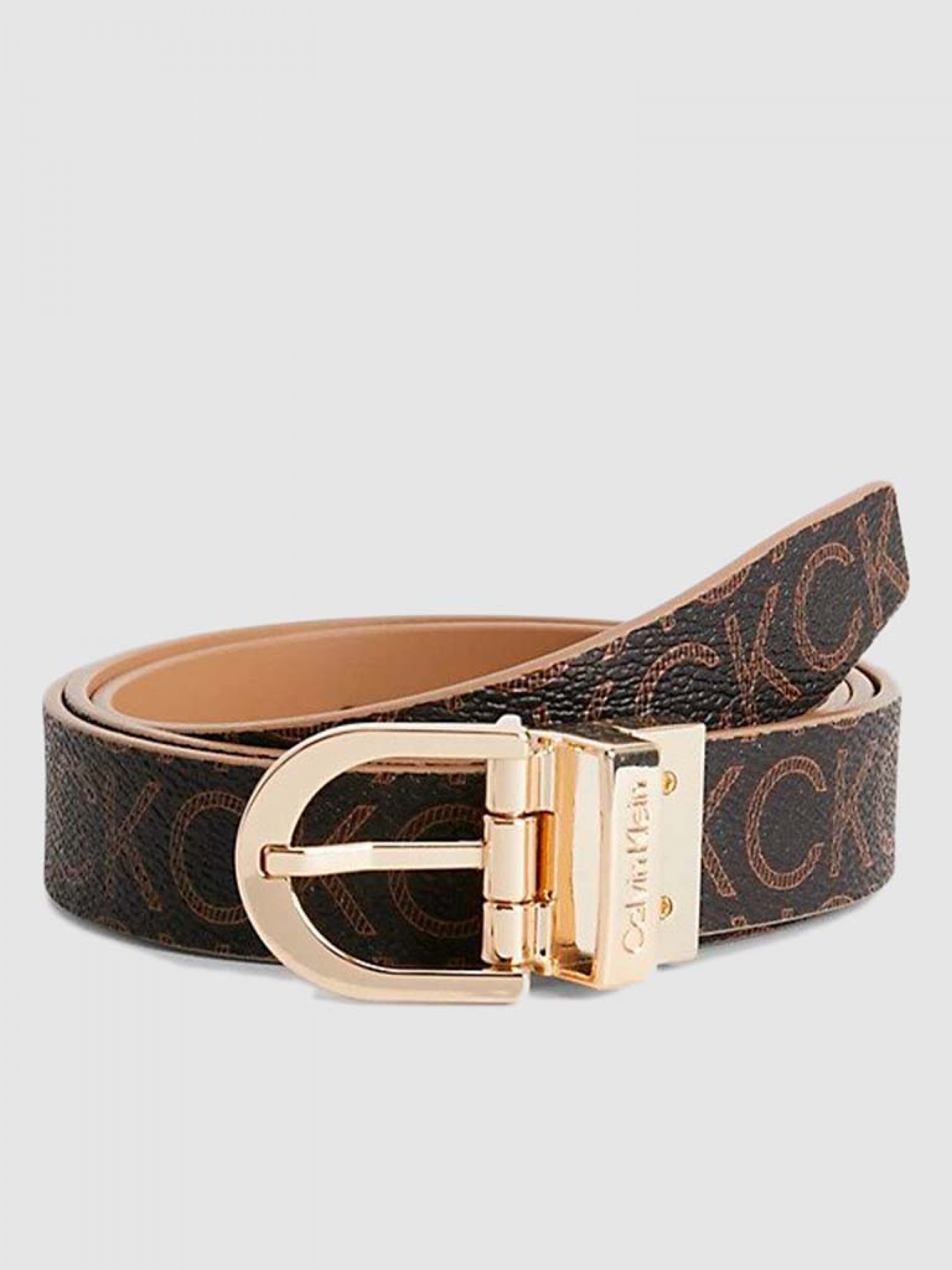 Belt Woman Brown Calvin Klein K60K609981 K60K609981.14 Mellmak