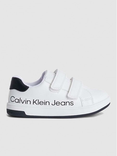 Sneakers Girl White Calvin Klein