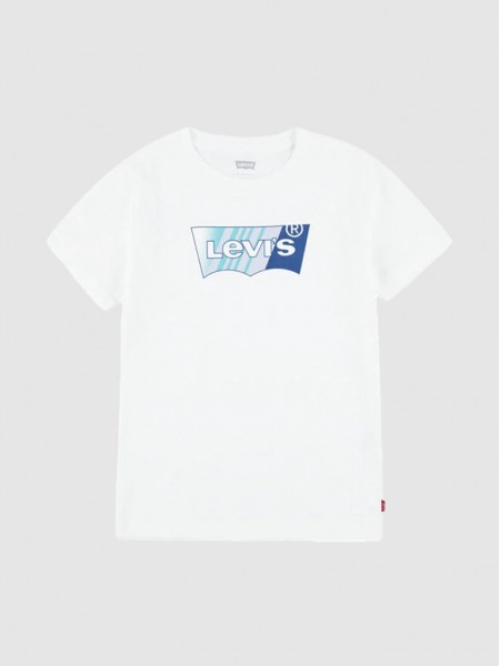 T-Shirt Boy White Levis