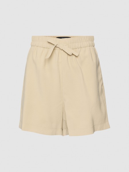 Calcao Mulher Vmcarmen Hw Loose Shorts Noos Vero Moda
