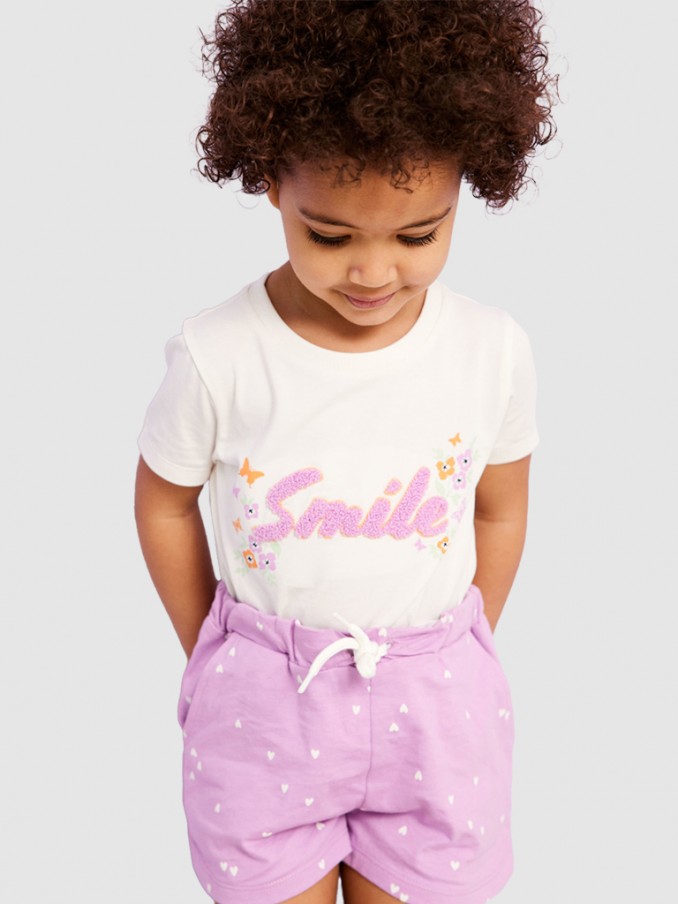T-Shirt Girl White Name It