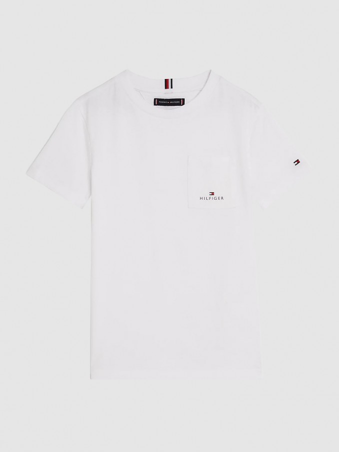 T-Shirt Menino Essential Pocket Tommy Hilfiger