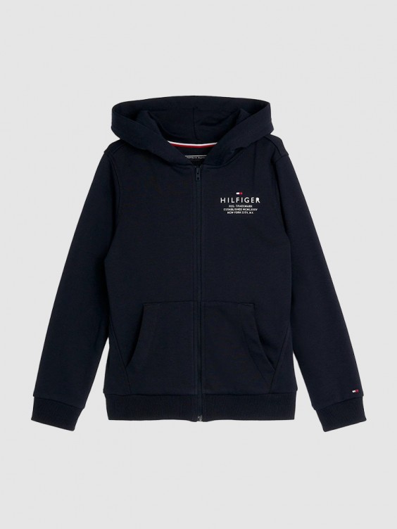 Casacos Menino Tommy Jeans- Kids Azul Marinho