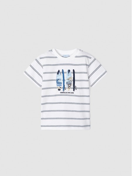T-Shirt Boy Stripes Mayoral