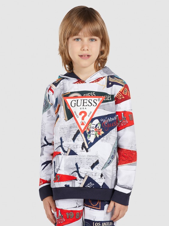 Sweatshirt Boy Multicolor Guess L3Rq06Ka6R3 L3RQ06KA6R3.90 Mellmak