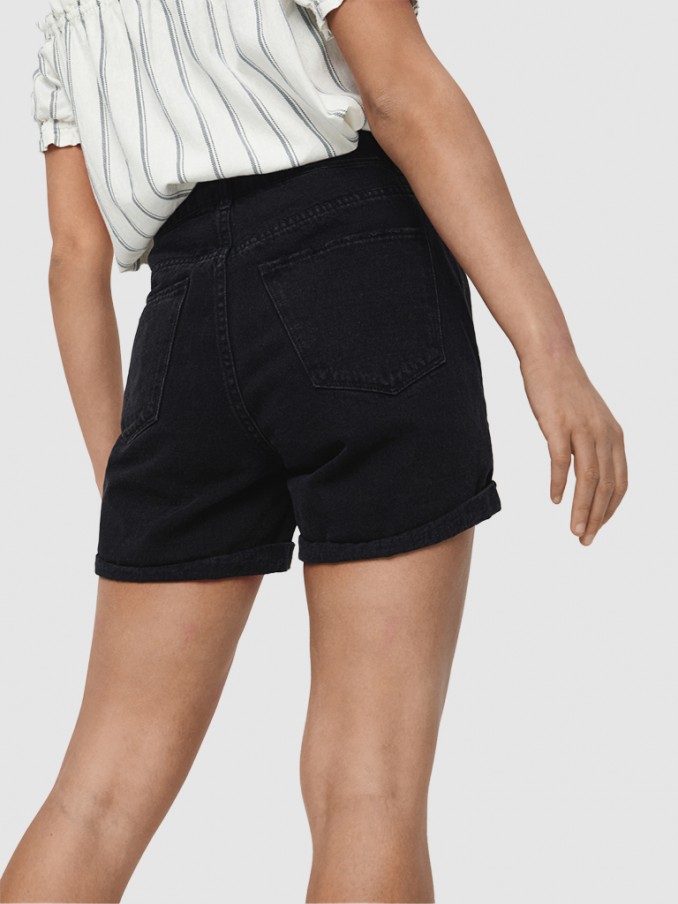 Shorts Woman Black Vero Moda