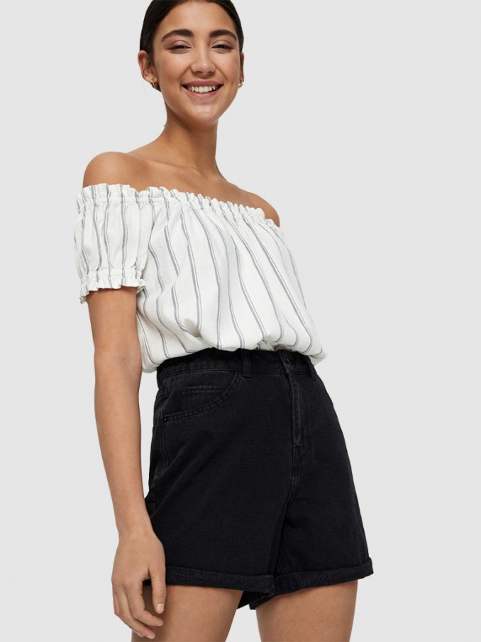 Shorts Woman Black Vero Moda