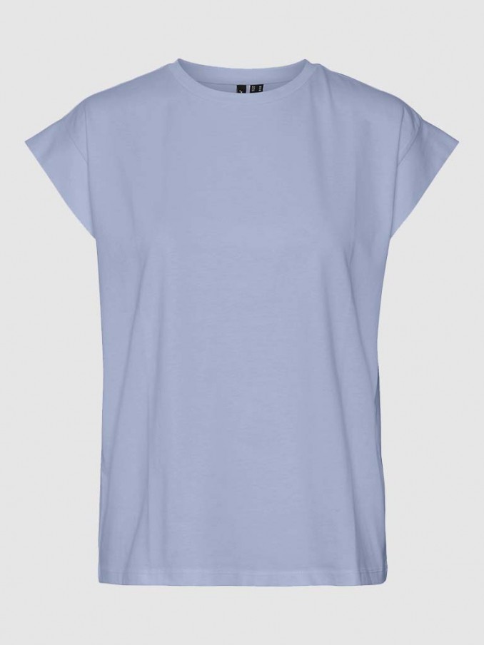 T-Shirt Woman Blue Vero Moda