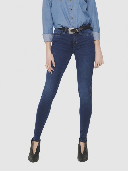 Pantalones Mujer Jeans Oscuros Only