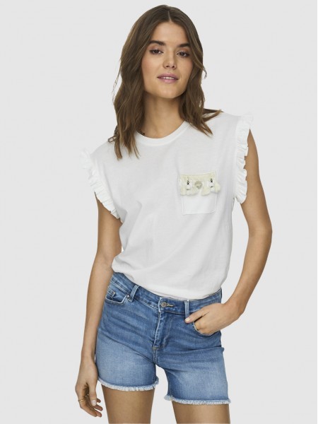 T-Shirt Woman White Only