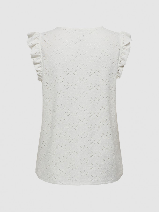 Blusa Mujer Blanco Only