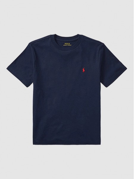T-Shirt Menino Jersey Ralph Lauren