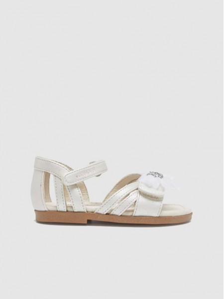Sandals Baby Girl White Mayoral
