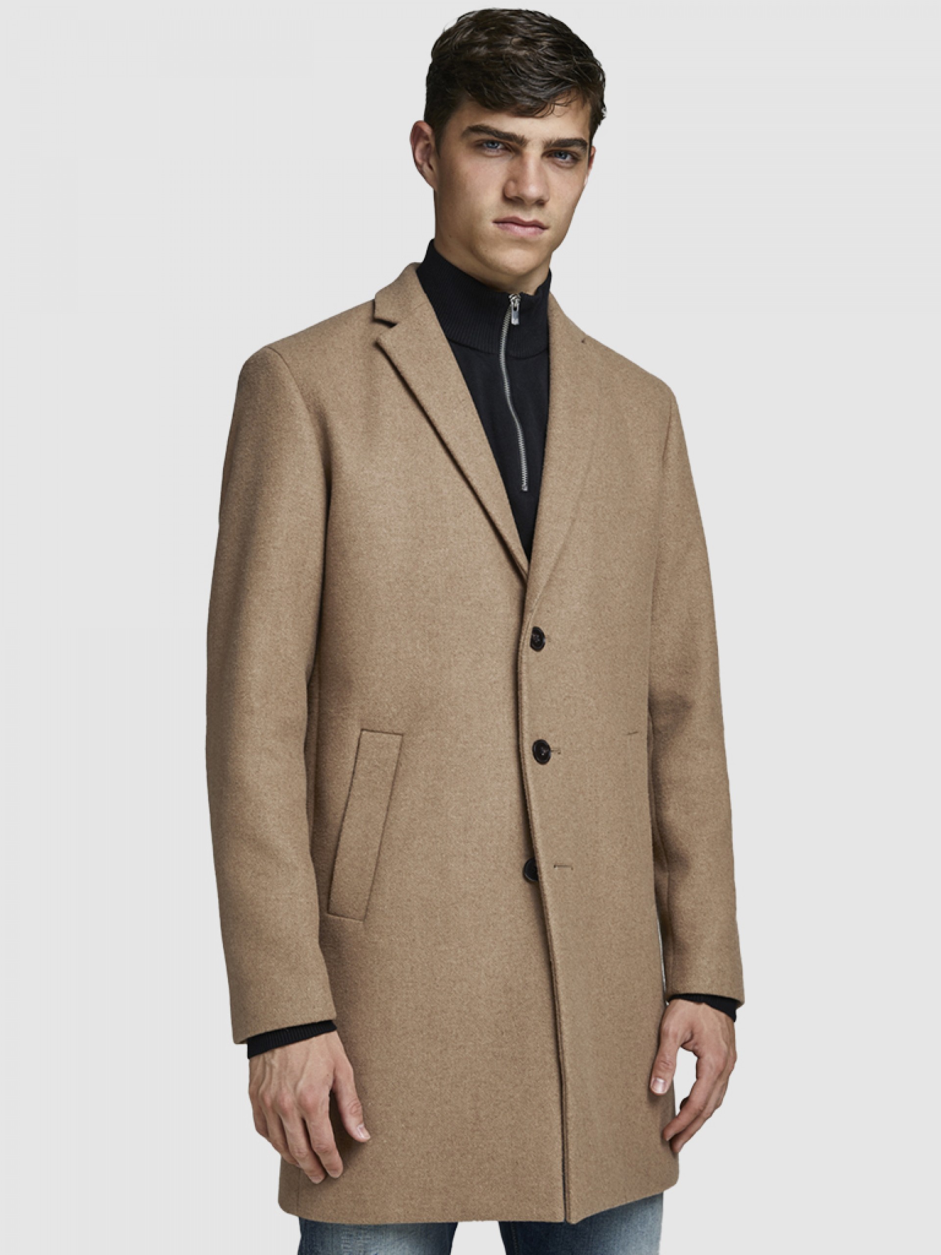 Chaqueta Hombre Beige Jack & Jones