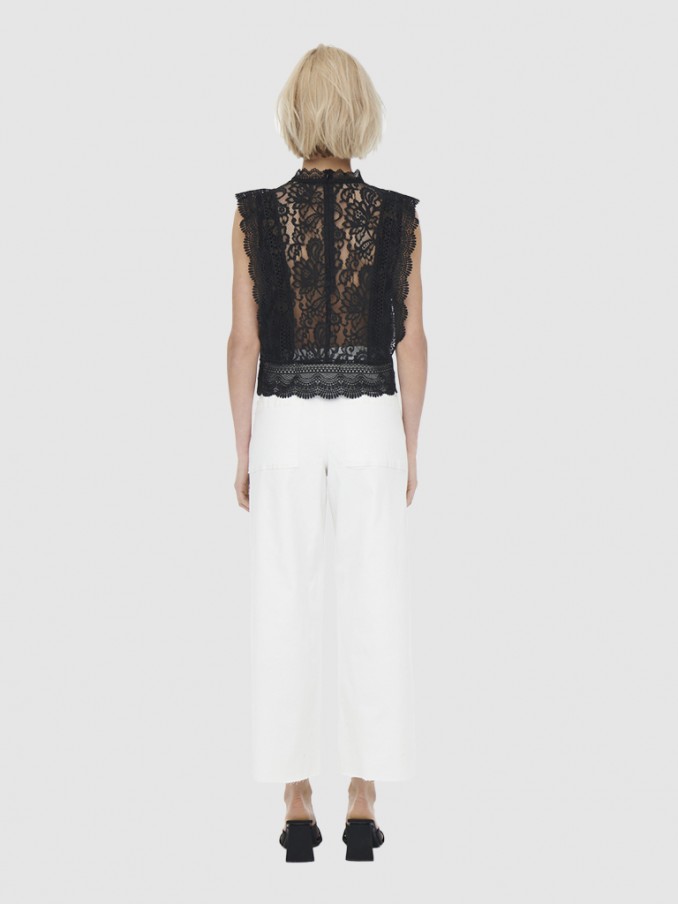 Blusa Mujer Negro Only