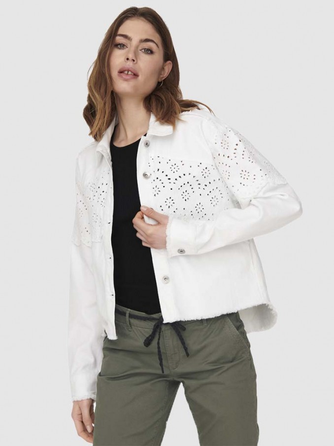 Jacket Woman White Only