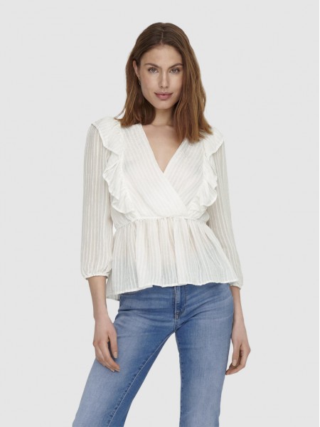 Blusa Mulher London Ruffle Only
