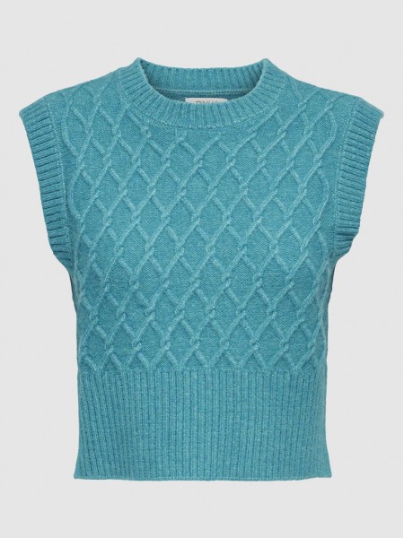 Knitwear Woman Blue Only