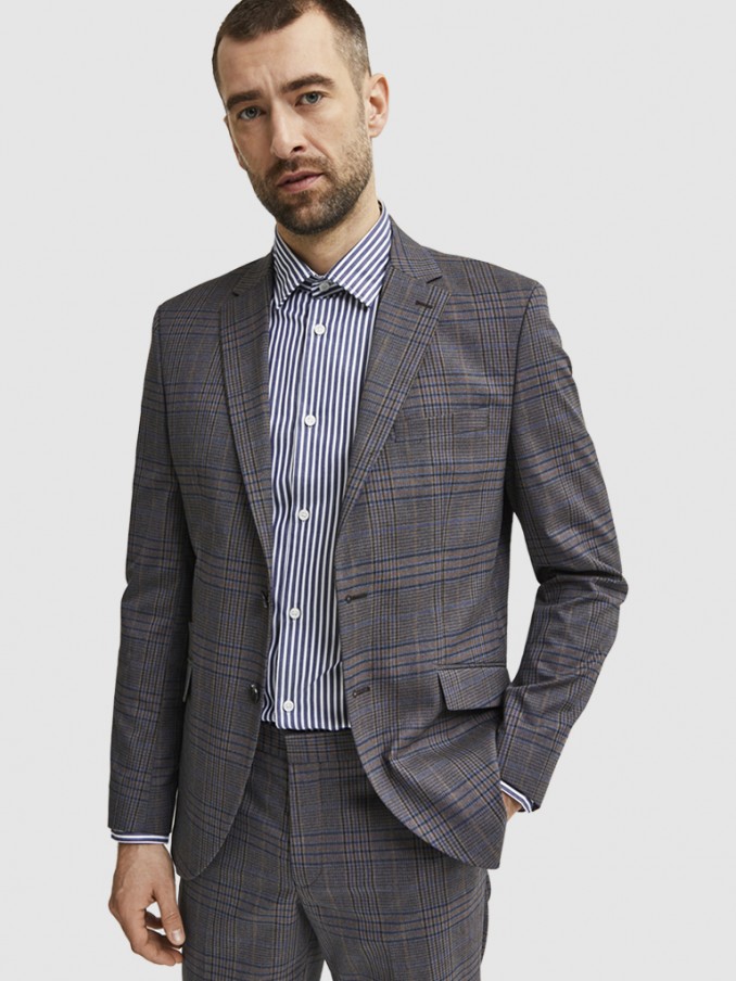 Shirt Man Blue Stripe Selected