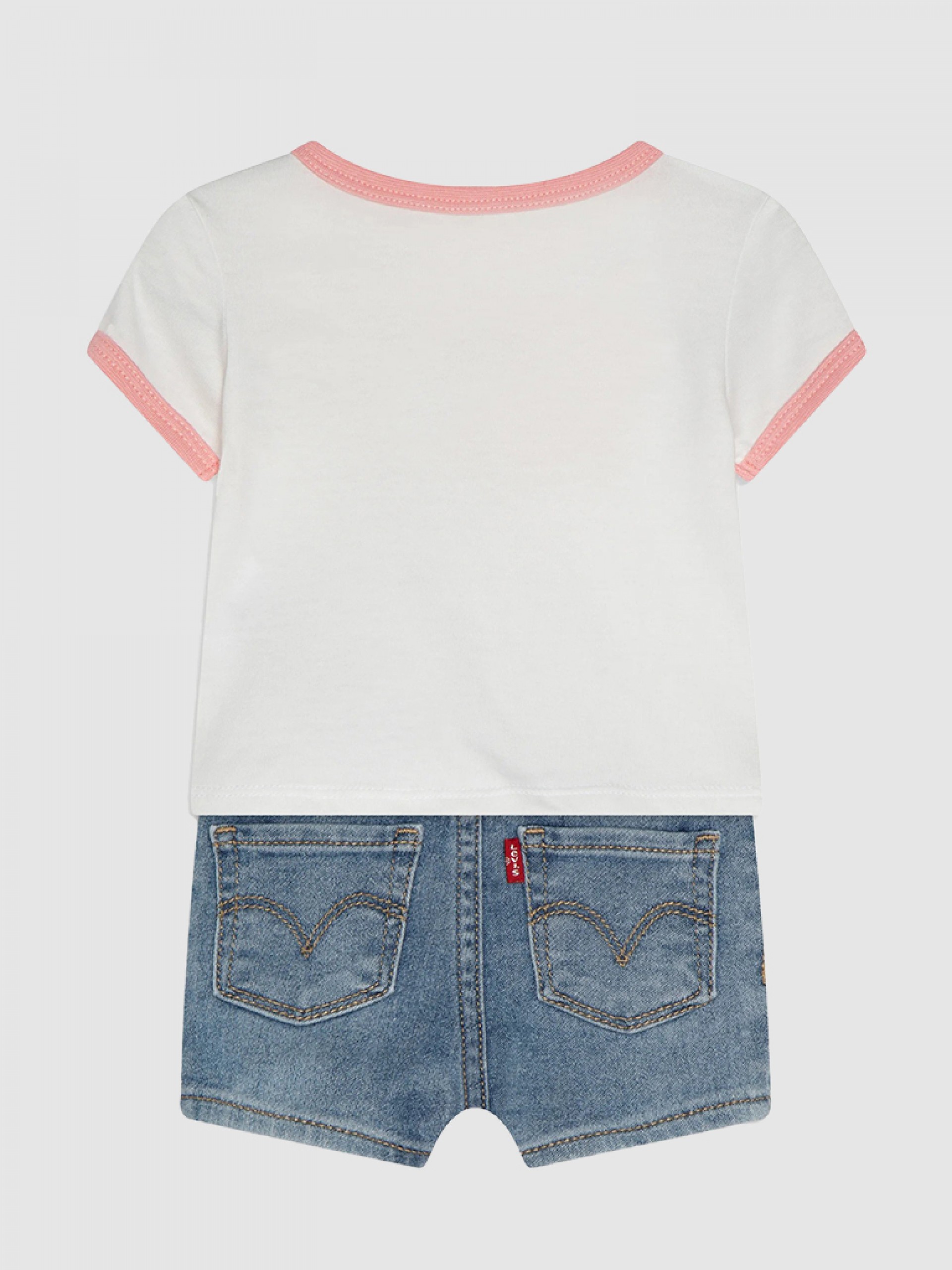 Conjunto Bebe Niña Levis