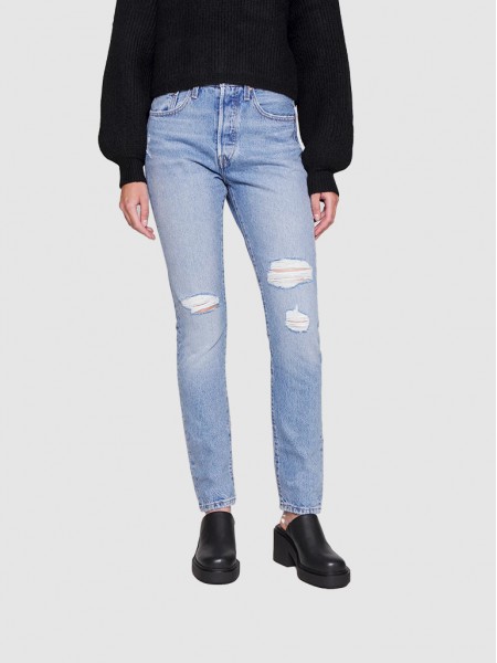 Jeans Mulher 501 Skinny Levis