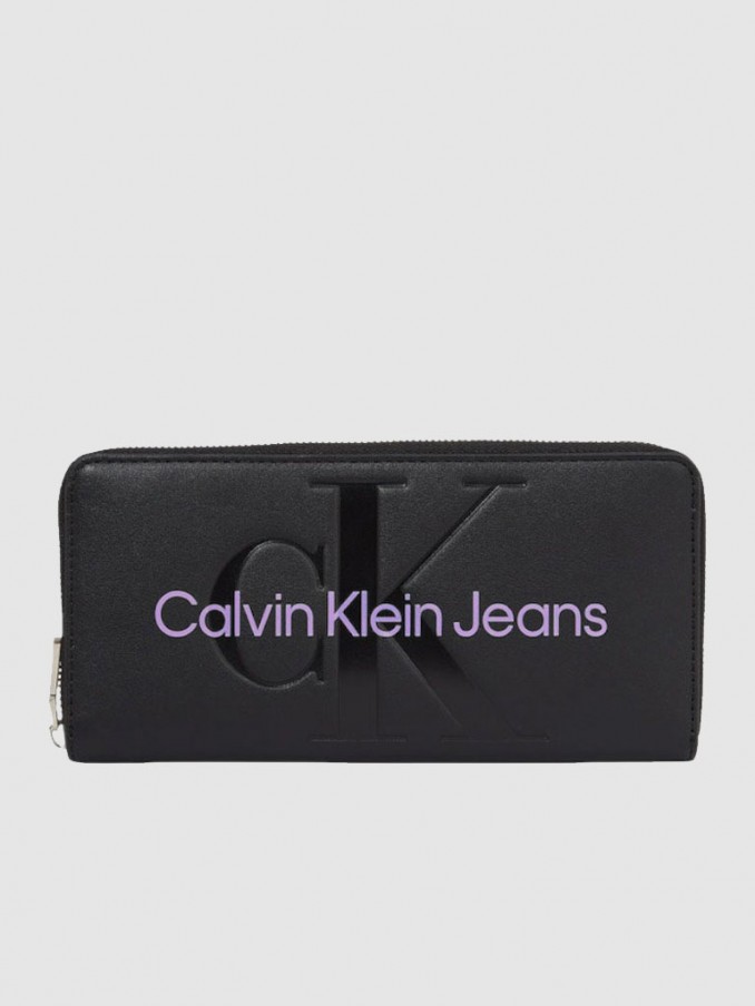 Billetera Mujer Lila Calvin Klein