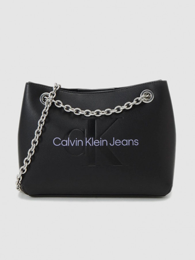 Bolsa Mulher Sculpted Calvin Klein Preto - K60K607831.2