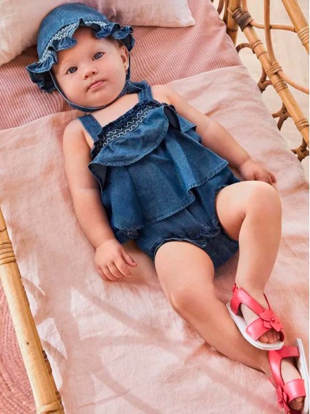 Overall Baby Girl Dark Jeans Mayoral