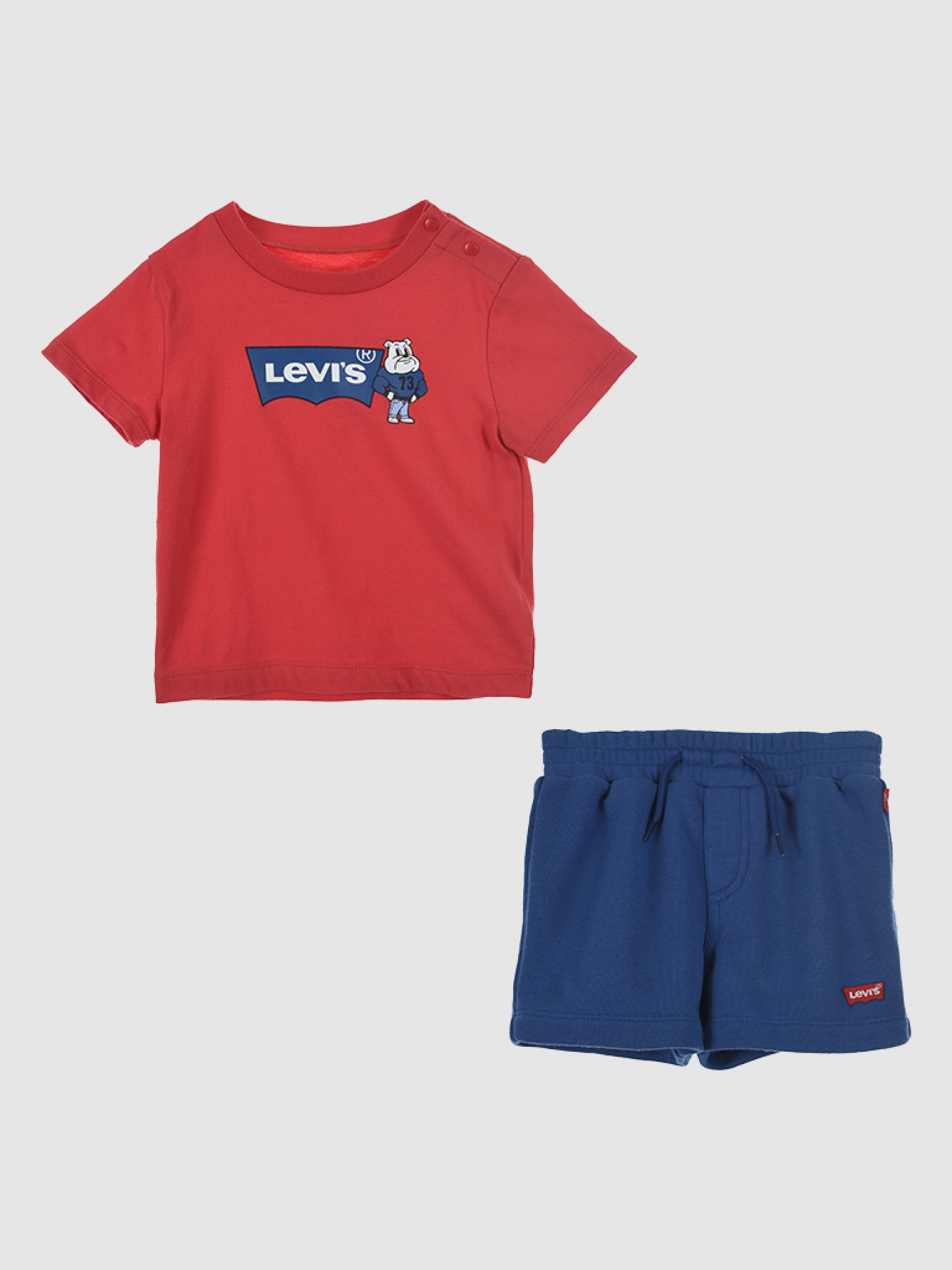 Conjunto Bebé Menino Mascot Batwing Levis