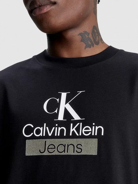 T-Shirt Homem Archival Calvinklein