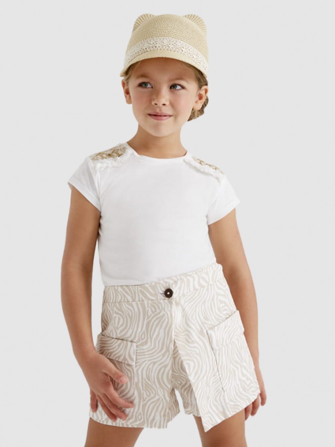 Shorts Girl Beige Mayoral