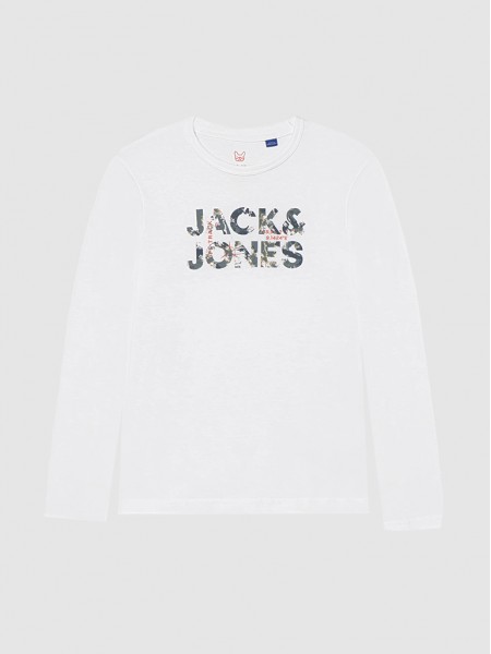 Long Sleeve Menino Logo Jack & Jones Kids