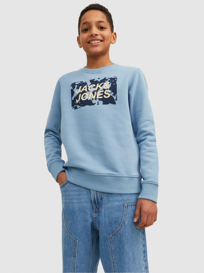 Sweatshirt Menino Lauge Jack Jones