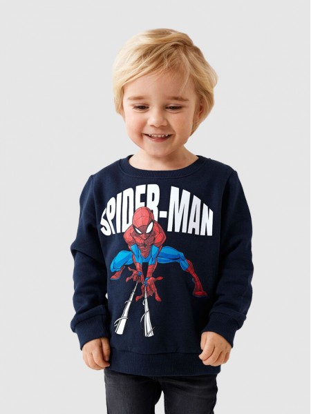 Sweatshirt Menino Spiderman Name It